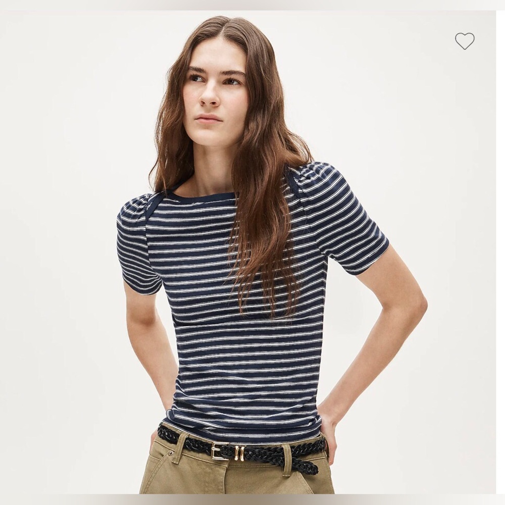 J. Crew Vintage Jersey Puff-sleeve T-Shirt